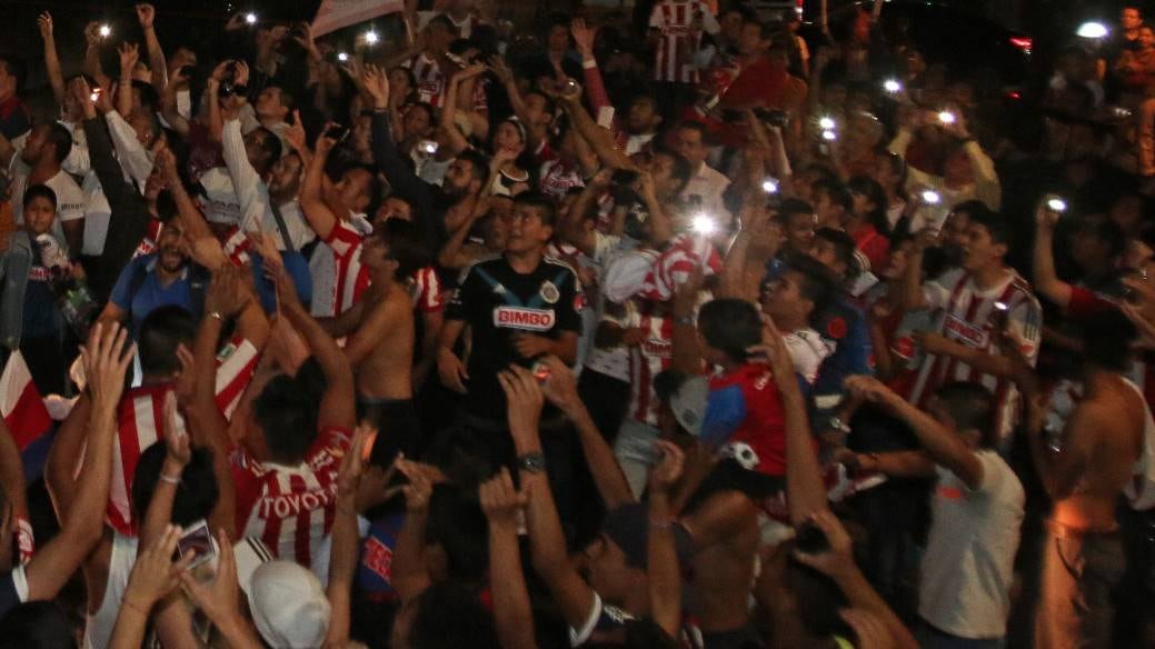 Afición de Chivas.