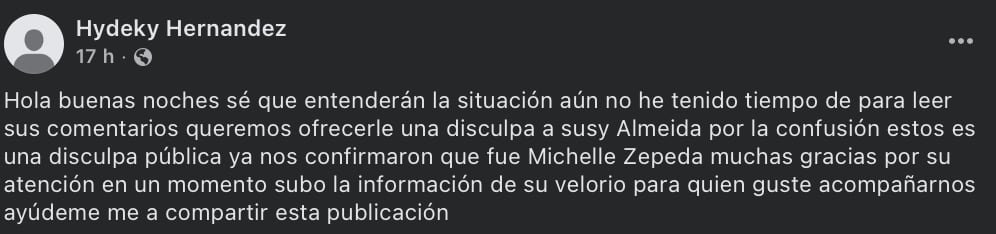 Hydeky Hernández, presunta novia de Jostin Santamaría