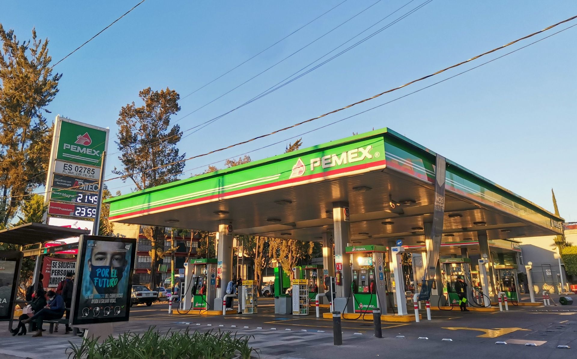 Gasolinera de Pemex