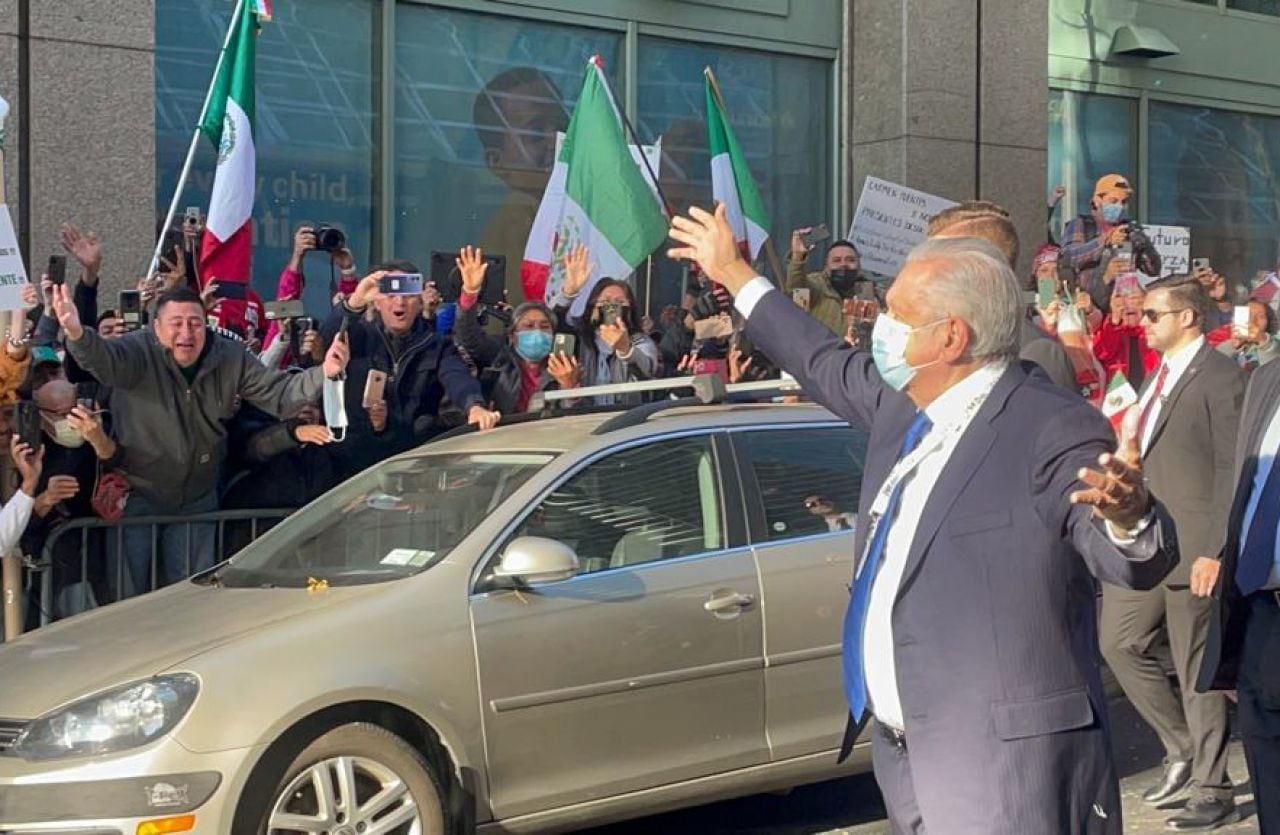 AMLO en Nueva York