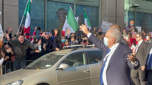 AMLO en Nueva York