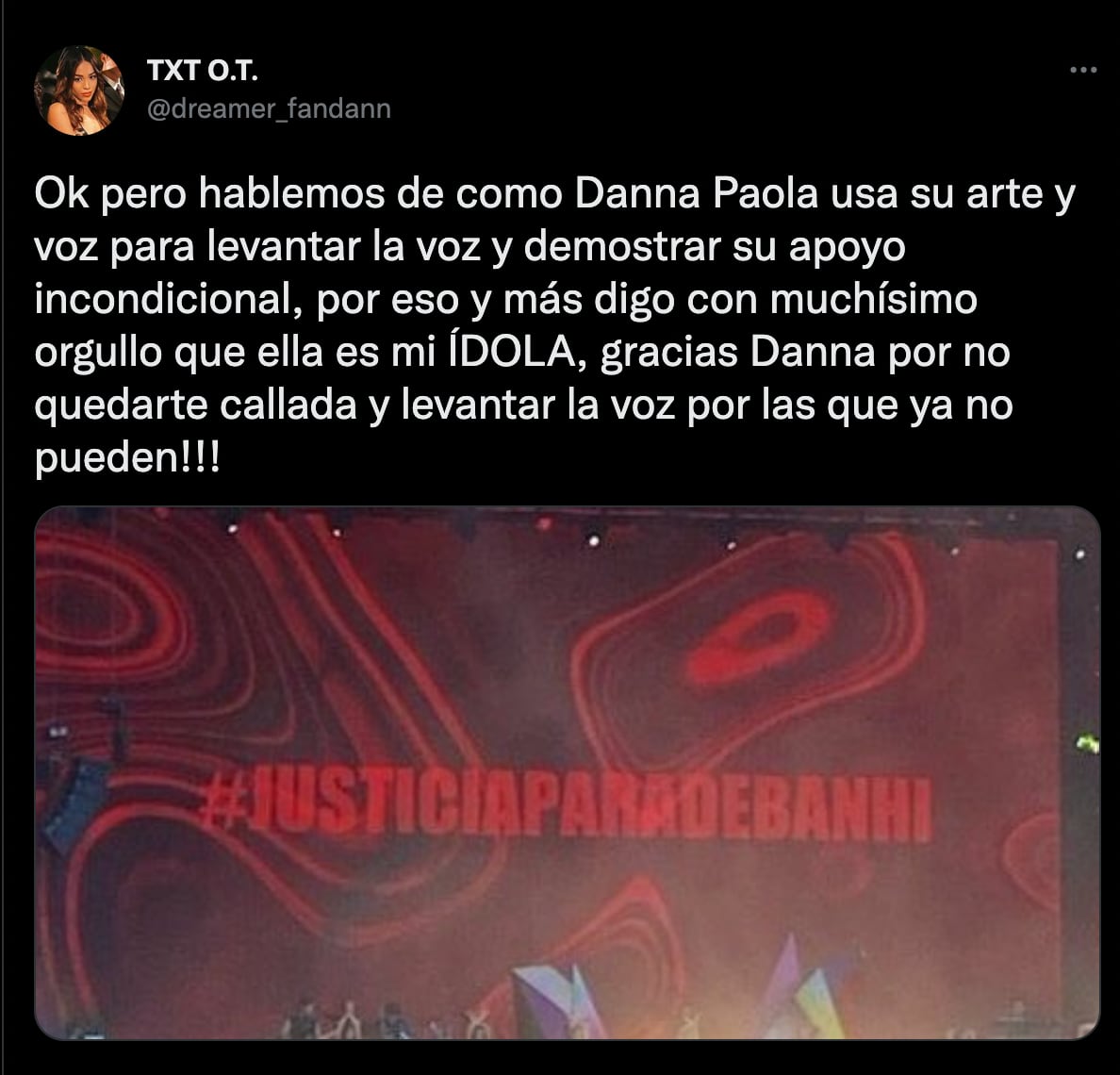 Danna Paola pide justicia para Debanhi Escobar