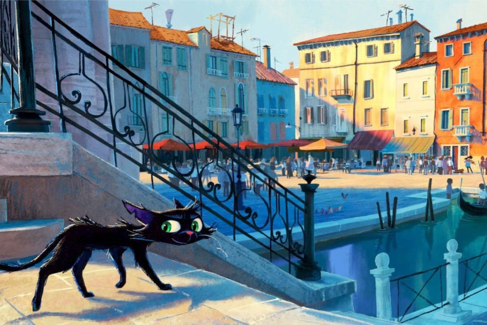 Gatto de Disney Pixar