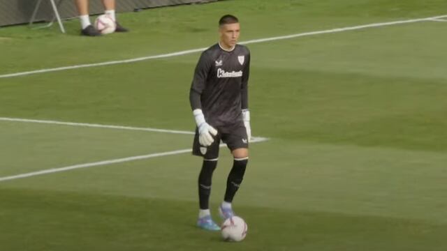 Alex Padilla con el Athletic Club