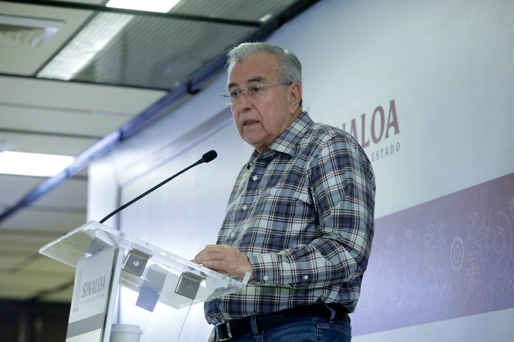 Rubén Rocha, gobernador de Sinaloa