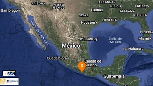 Sismo hoy: temblor en San Marcos, Guerrero; se sintió en CDMX