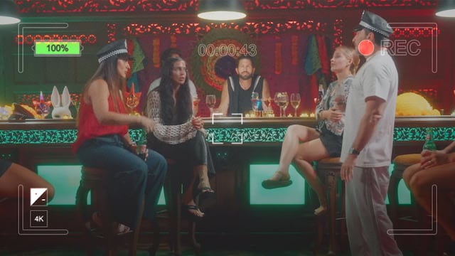 Un molesto Poncho de Nigris no pudo ocultar sus celos en Secretos de Parejas