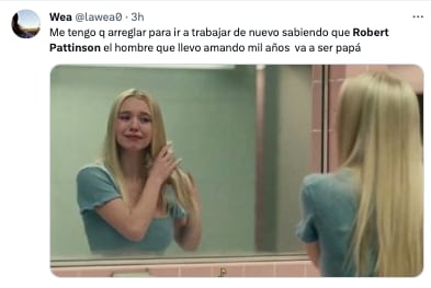 Memes: Robert Pattinson va a ser papá