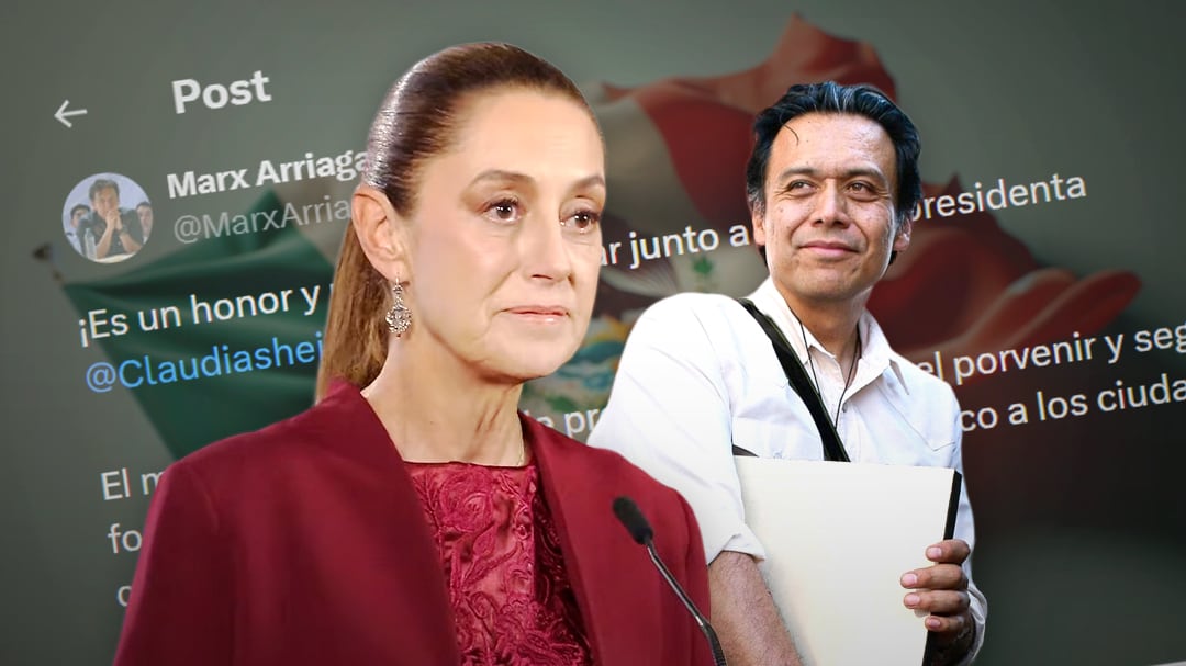 “Defender la matria”: Marx Arriaga tras reconocimiento de Sheinbaum