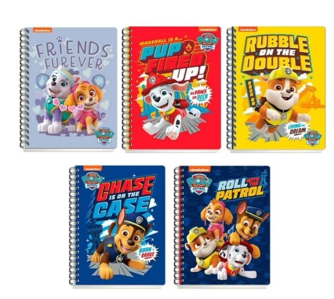 Cuadernos de Paw Patrol en Walmart