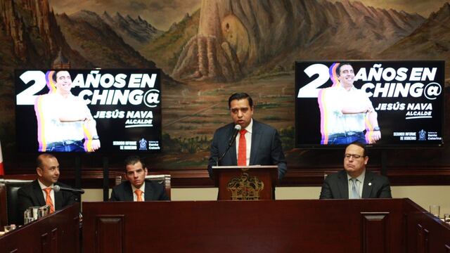 Jesús Nava presenta segundo informe de gobierno