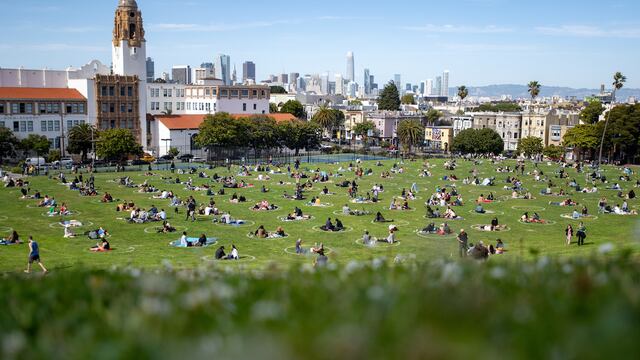 Sana distancia en San Francisco