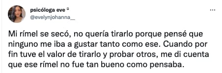 Meme del rímel seco