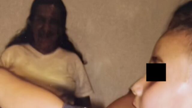 Señora aterradora aparece en foto