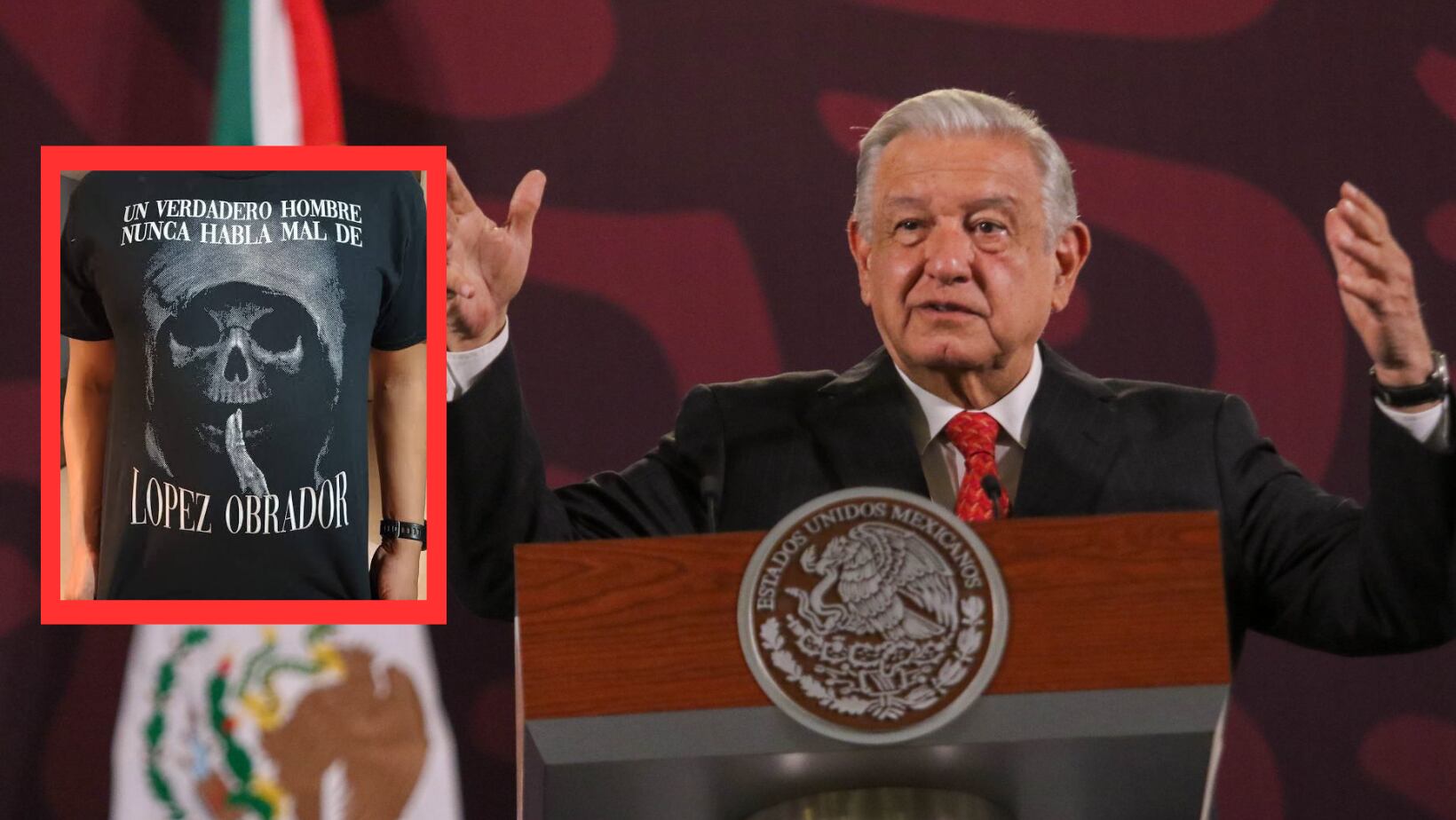 Origen de la playera de AMLO