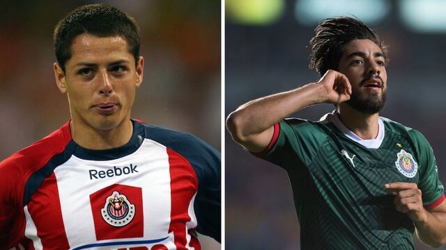 Chicharito Hernández y Rodolfo Pizarro