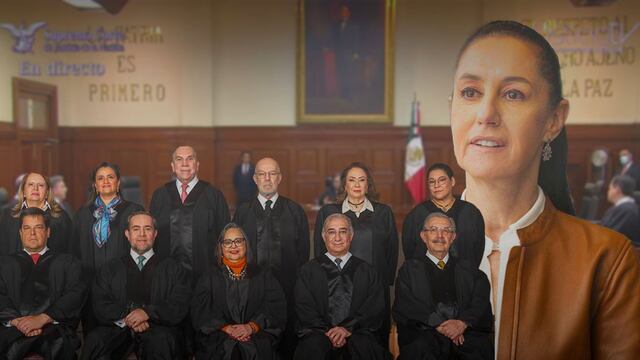 Ministros de la SCJN aprueban ganar menos que Claudia Sheinbaum para 2025