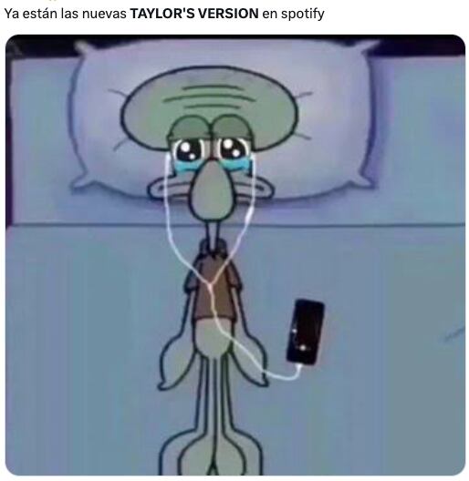 Memes festejan las nuevas canciones de Taylor Swift para festejar el inicio de The Eras Tour