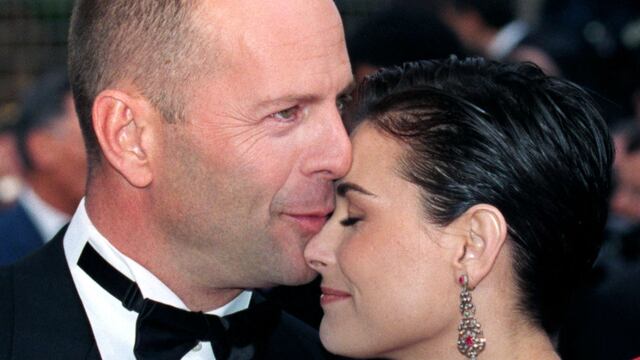 Bruce Willis y Demi Moore