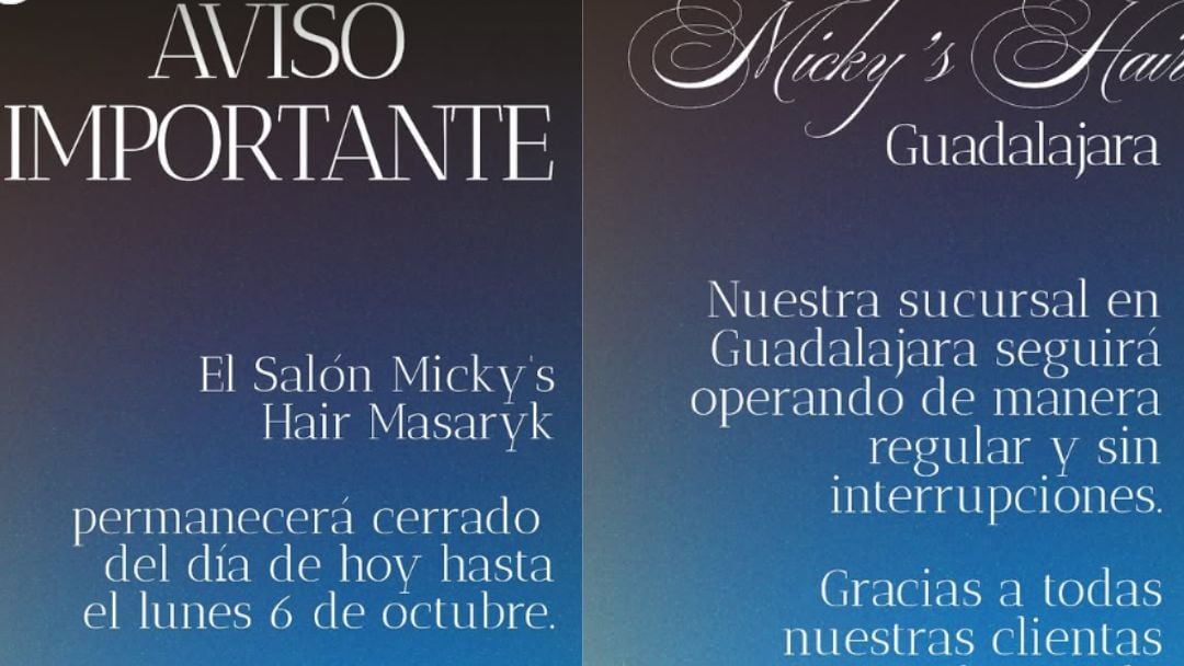 Reapertura del salón de Miguel Mora en Polanco