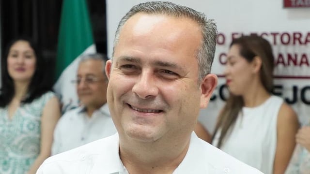 Carlos Efraín Reséndez Bocanegra, magistrado presidente del TSJ de Tabasco.