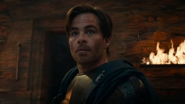 Chris Pine en la película 'Dungeons & Dragons: Honor entre ladrones'