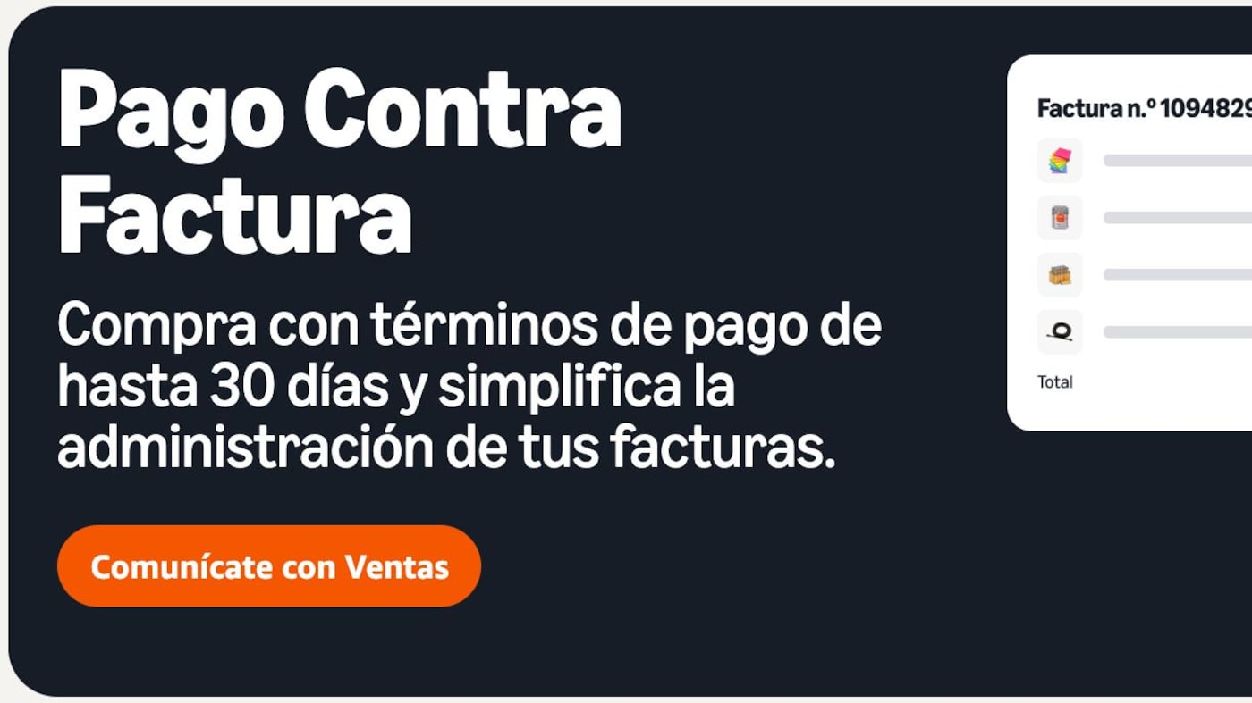 Amazon Business México incorpora Pago Contra Factura para facilitar las compras empresariales