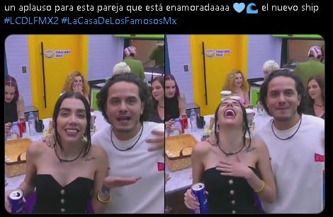 Nuevo shippeo de Karime Pindter y Alejandro Bezares a La Casa de los Famosos 2024.