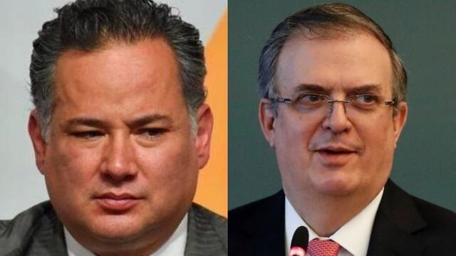 Santiago Nieto y Marcelo Ebrard