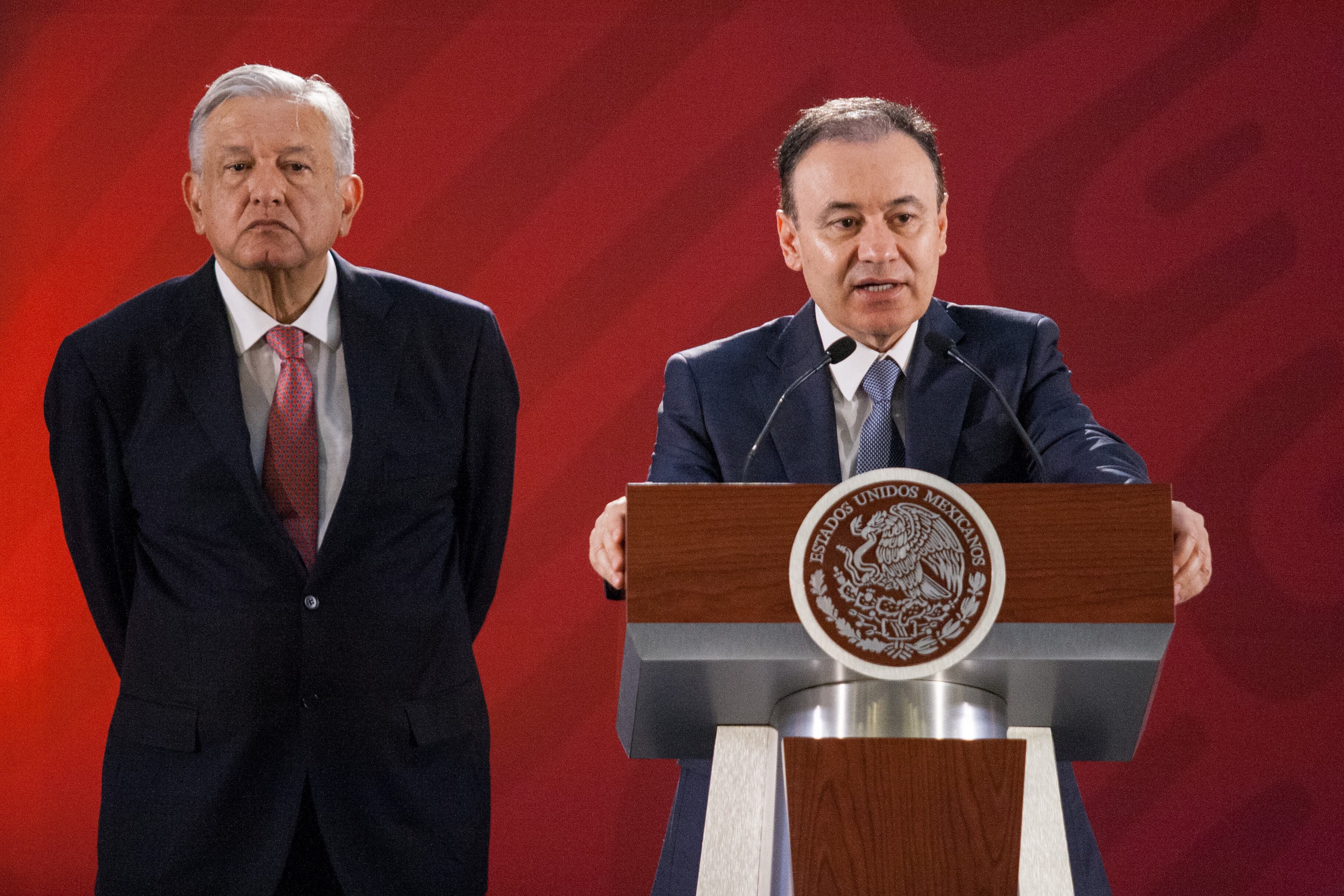 AMLO y Alfonso Durazo