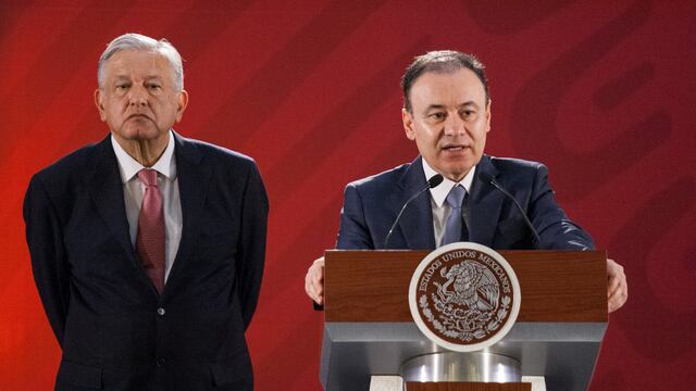 AMLO y Alfonso Durazo