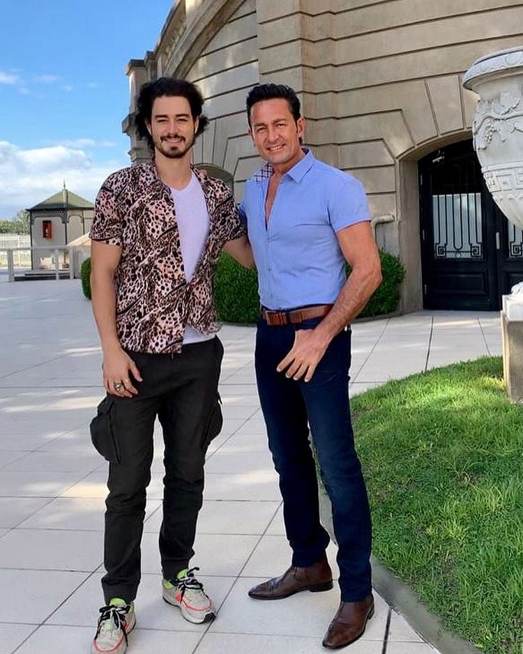 Manuel Masalva y Fernando Colunga