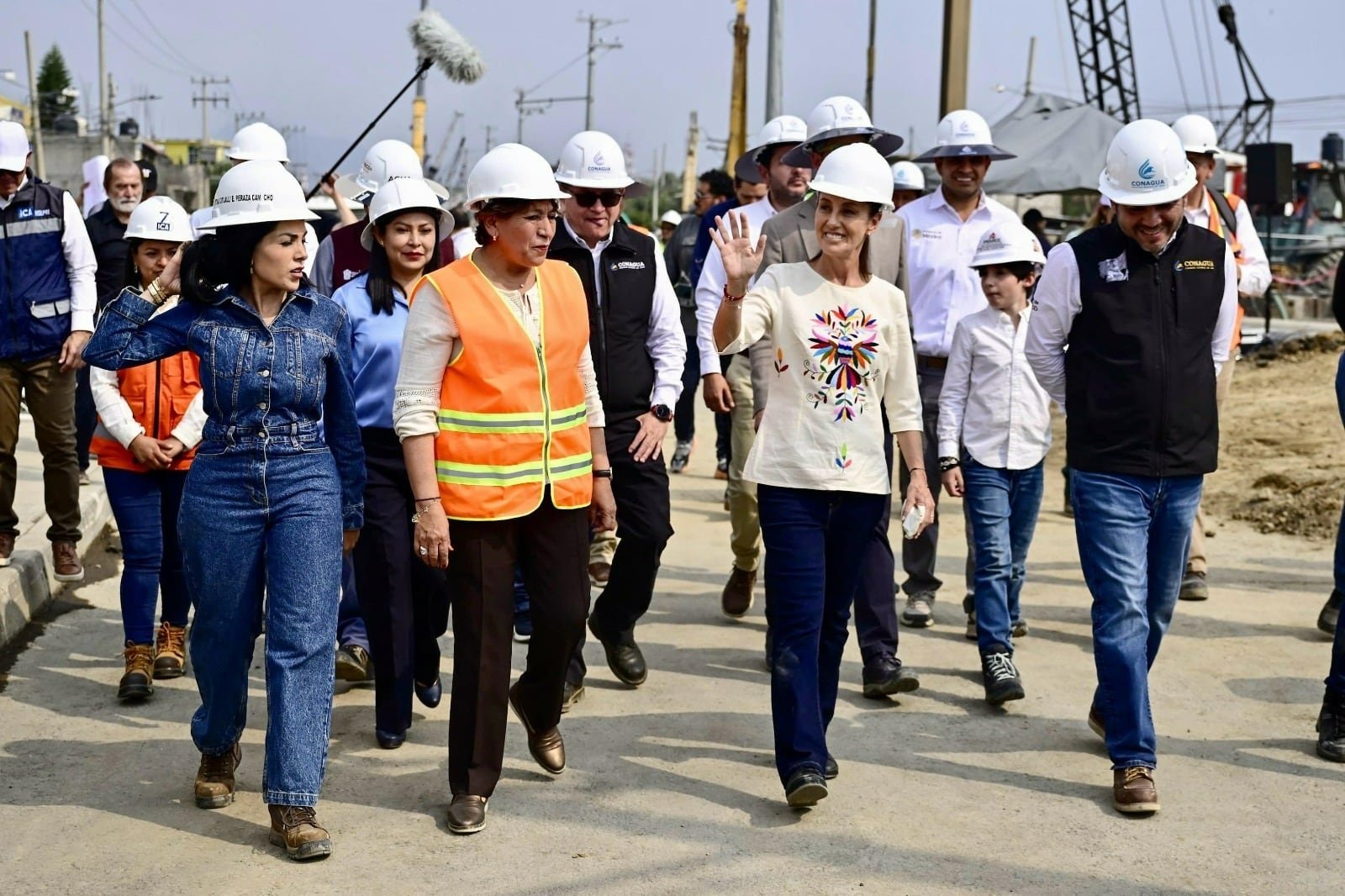 Así avanzan las obras contra inundaciones en el Edoméx.