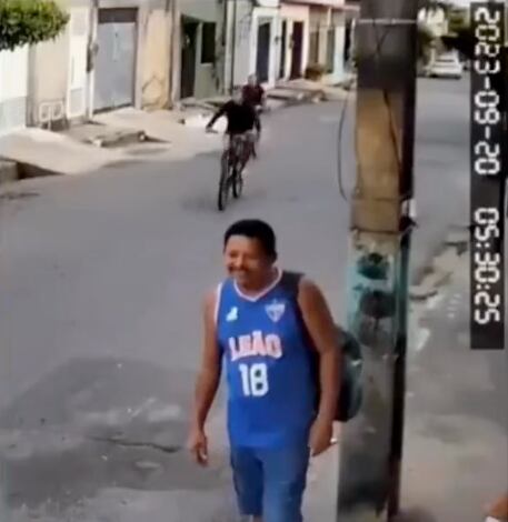 Se salva de ser asaltado luego de reconocer al ratero