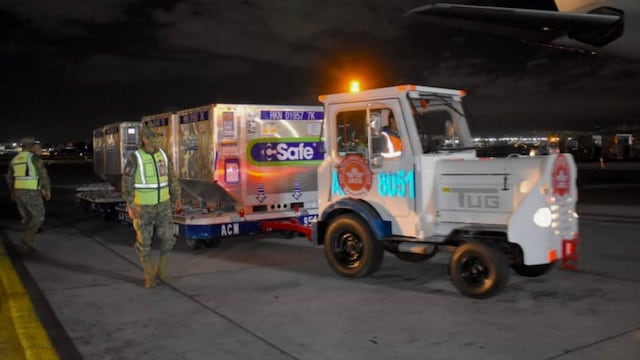 Vacunas AstraZeneca enviadas por EU