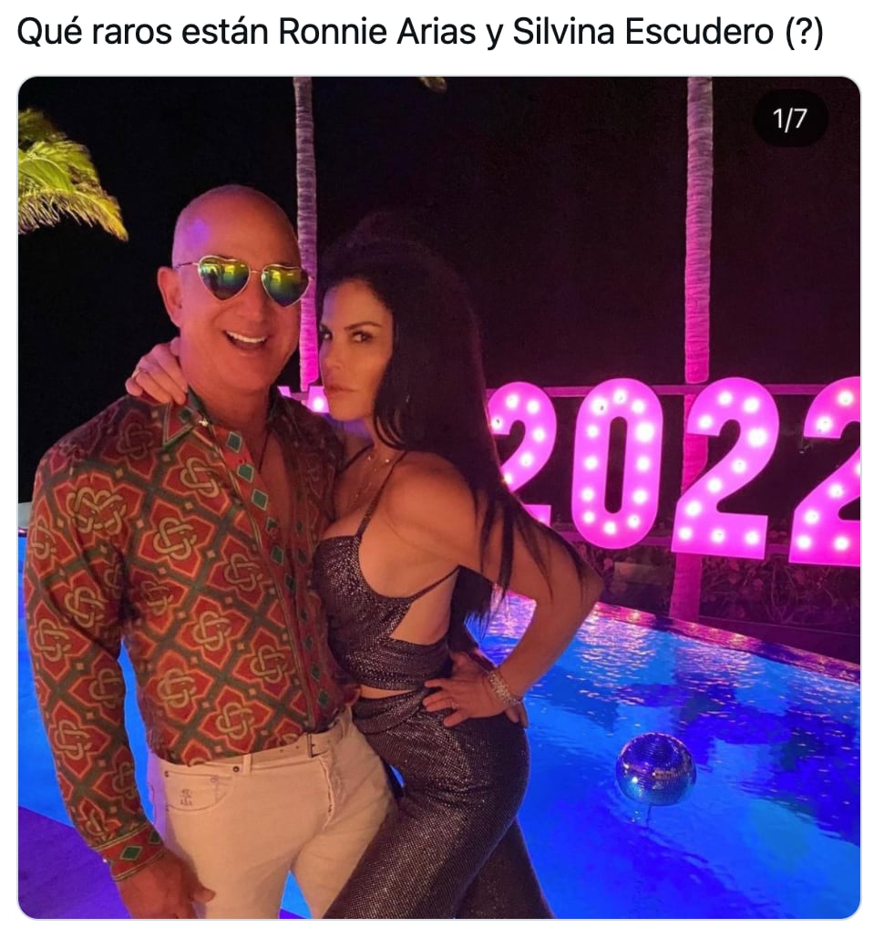 Memes de Jeff Bezos en Año Nuevo