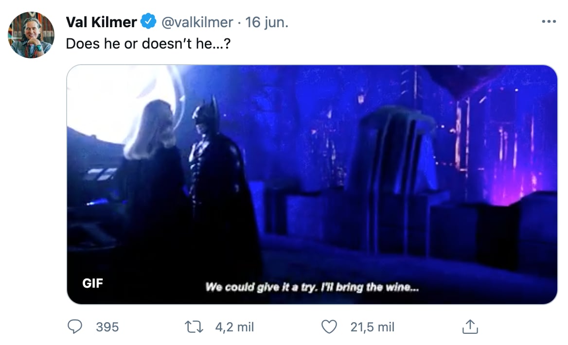 Val Kimer como Batman
