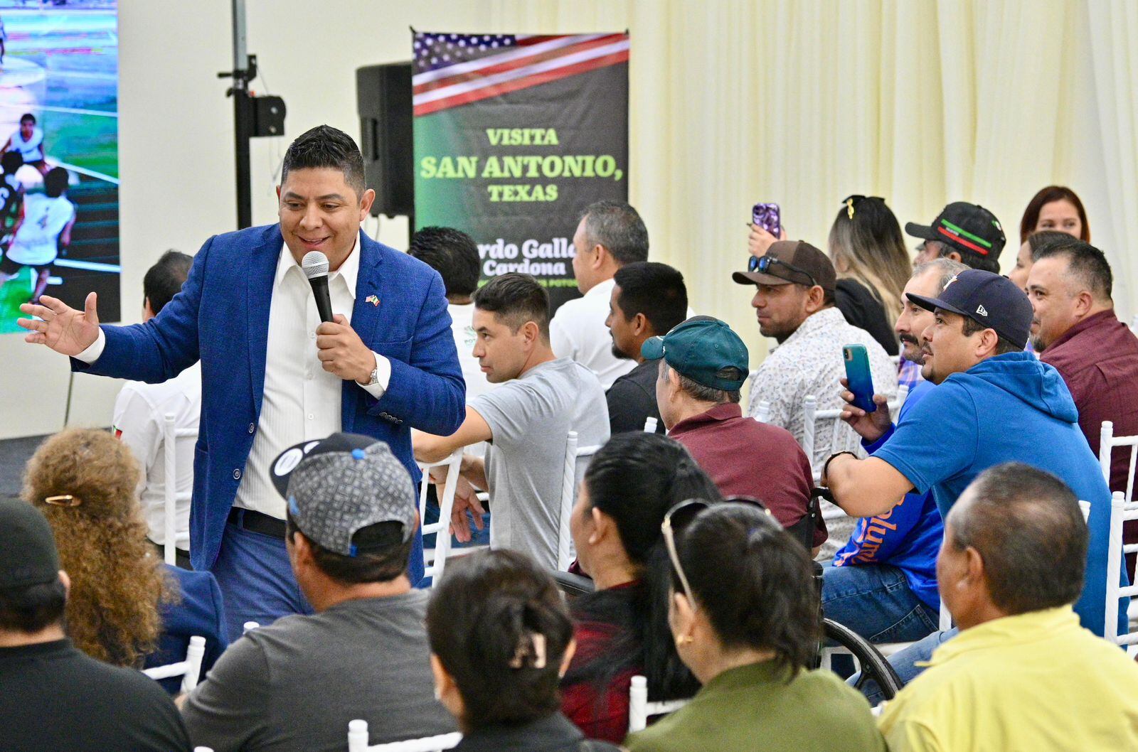 Ricardo Gallardo en San Antonio, Texas