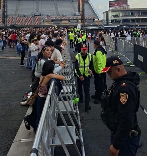 Primer concierto de Harry Styles en CDMX termina con 21 detenidos