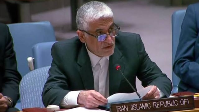 Representante de Irán ante la ONU