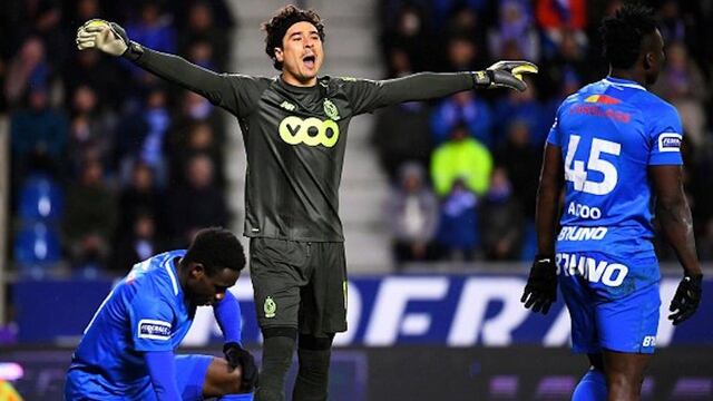 Ochoa tuvo una buena participación en el duelo ante el Gent