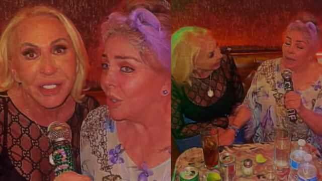 Verónica Castro y Laura Bozzo se van de fiesta, pero una tercera persona llamó la atención.