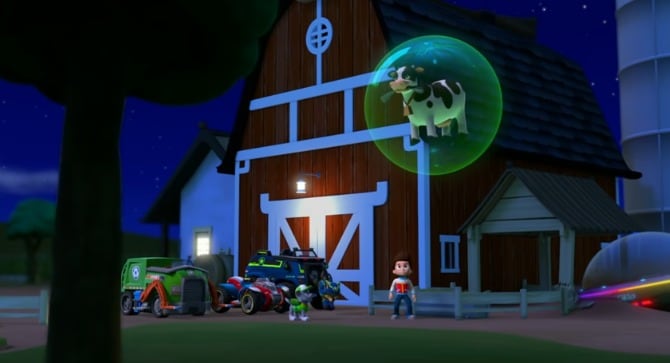 Paw Patrol conocen a un extraterrestre
