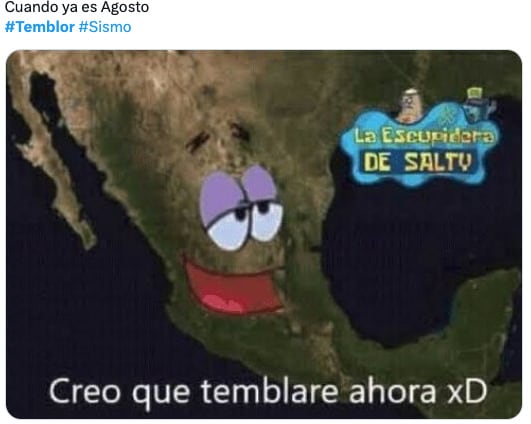 Memes de la Alerta Sísmica de este 2 de agosto
