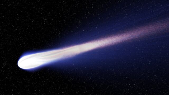 Cometa en el cielo