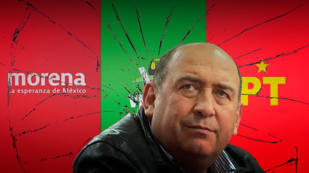 Rubén Moreira busca que PT y PVEM rompan con Morena por la reforma electoral