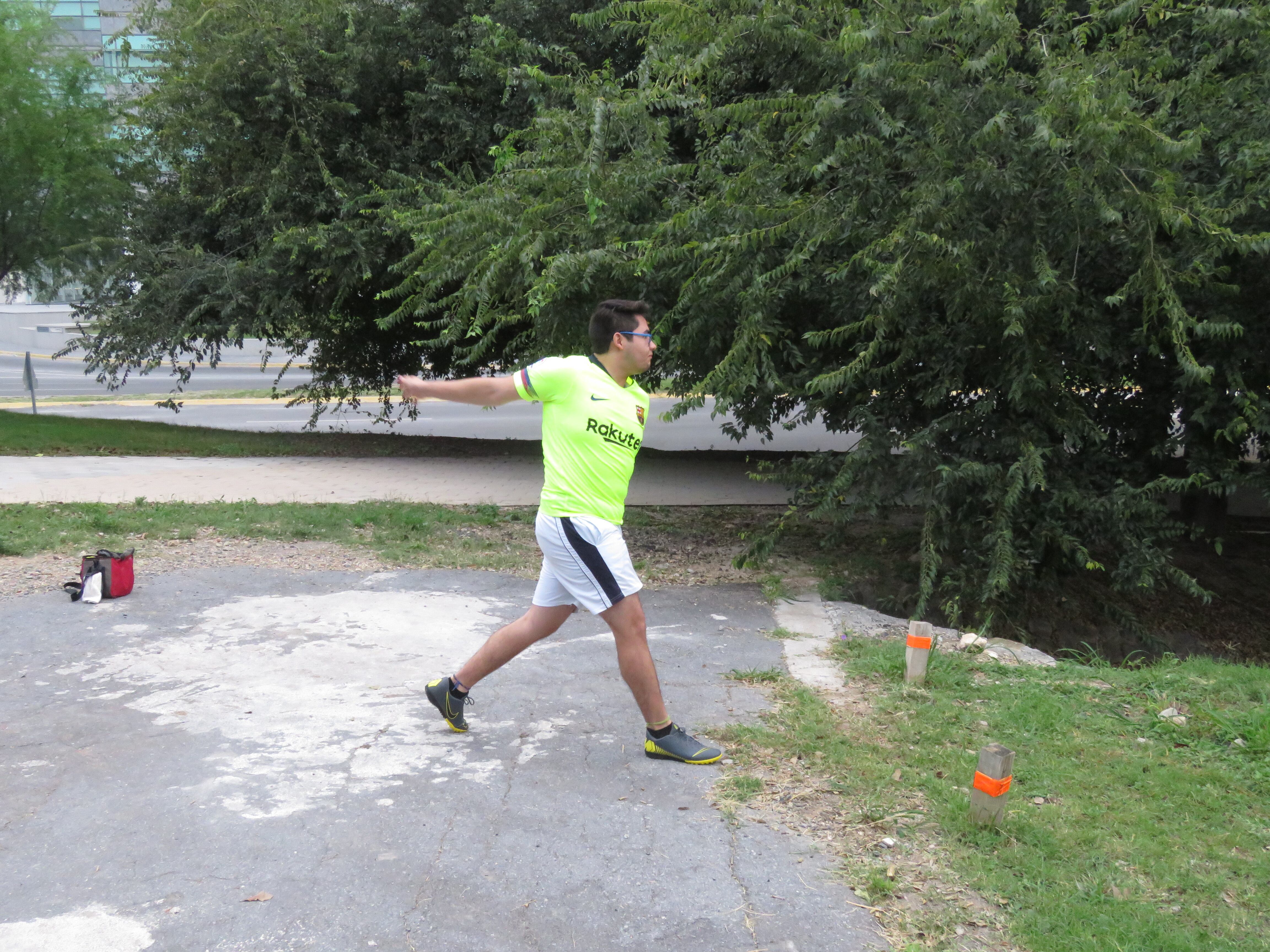 Jugador de Disc Golf