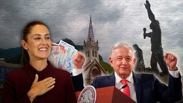 Claudia Sheinbaum y AMLO