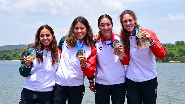 México domina el remo con 15 medallas en Santo Domingo 2026.