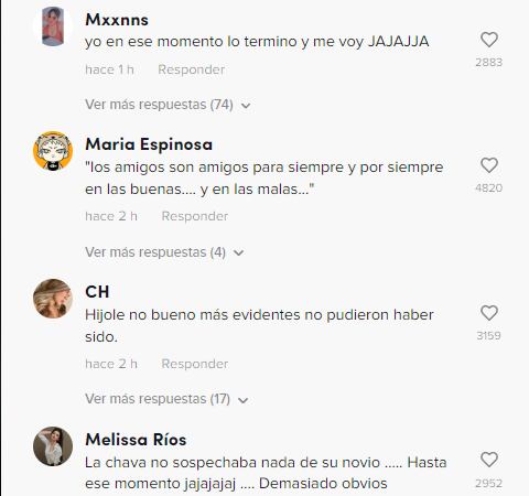 Reacciones al rescate que hizo un hombre de su amigo para evitar que la novia revisara el celular